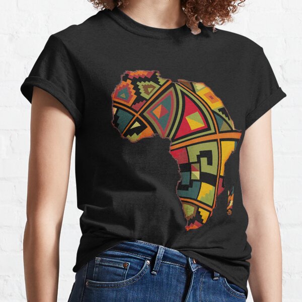 African Repeat Tapestry. Classic T-Shirt