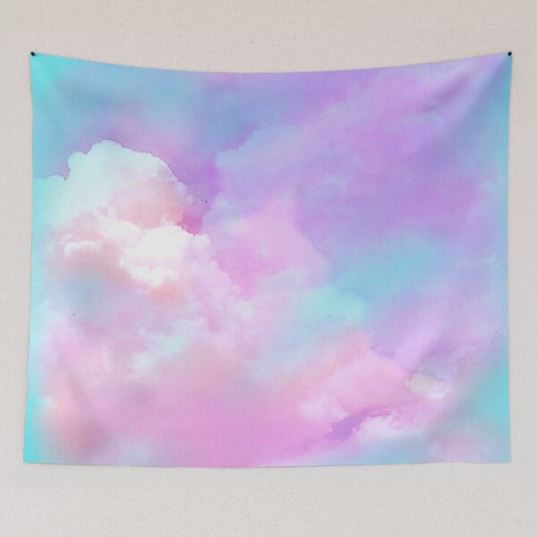 Item preview, Copy of Candy Clouds (blue background) designed and sold by BoneArtPetite.