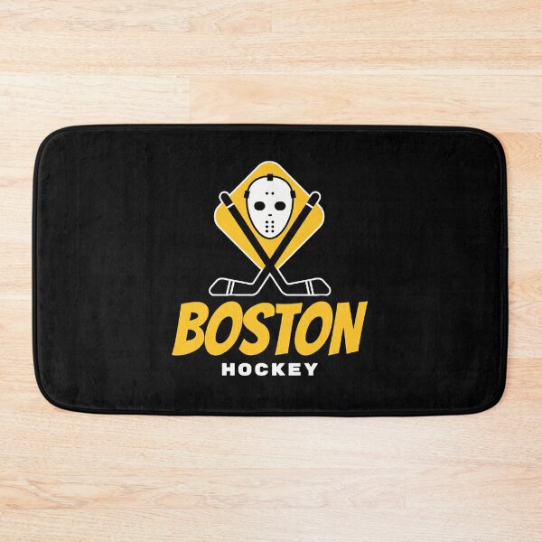 Boston Bruins Hockey Bath Mat