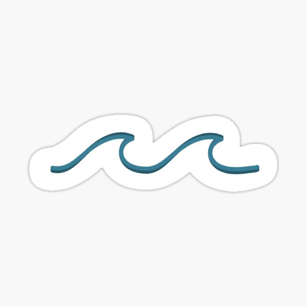 Get Wavy Sticker