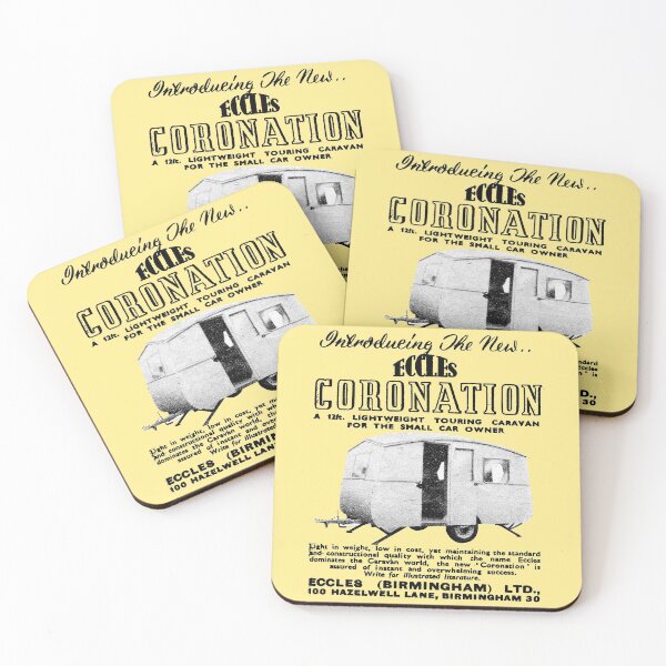 Item preview, CORONATION CARAVAN designed and sold by ThrowbackAds.