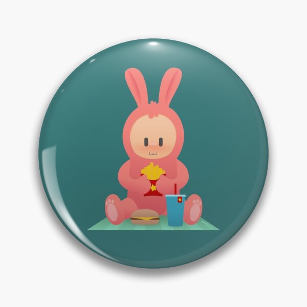 Item preview, Fast Food Lover Bunny designed and sold by wildgica.