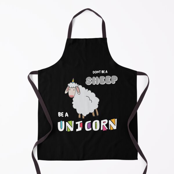 Item preview, Don't Be A Sheep, Be A Unicorn designed and sold by sherwinc.