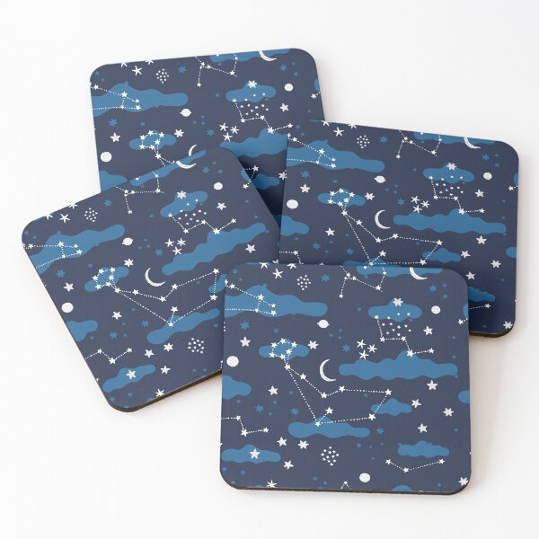 Item preview, Galaxy - cosmos, moon and stars. Astronomy pattern. Cute universe design. designed and sold by kostolom3000.