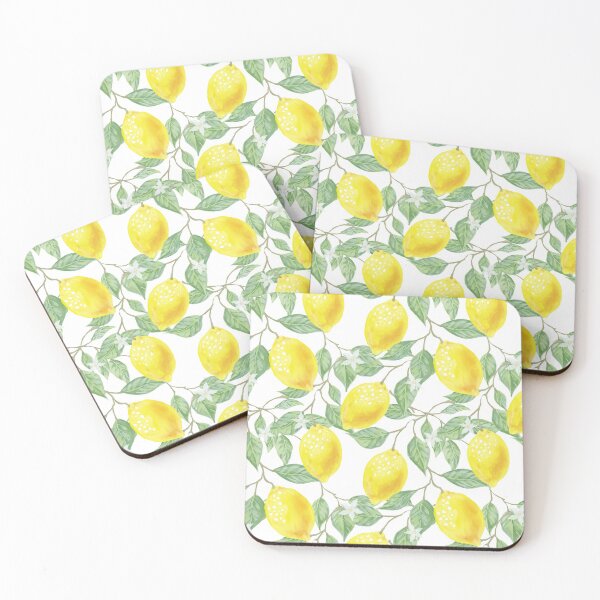 Item preview, Amantes del limón, patrón de frutas cítricas designed and sold by azolo.