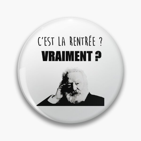 Item preview, Is it back to school? Victor Hugo designed and sold by voicivoila.