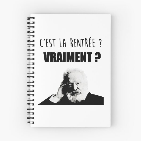 Item preview, Is it back to school? Victor Hugo designed and sold by voicivoila.