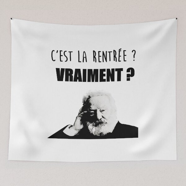 Item preview, Is it back to school? Victor Hugo designed and sold by voicivoila.