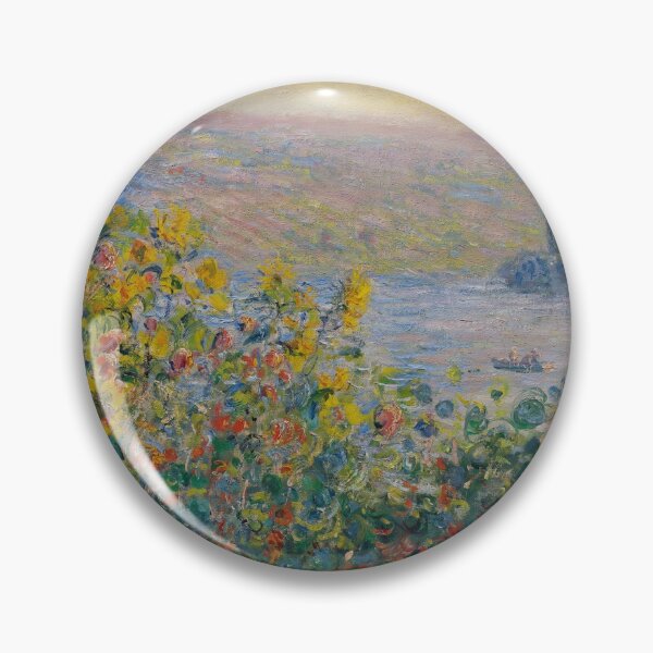 Item preview, Claude Monet - Flower Beds At Vetheuil 1881 designed and sold by artcenter.