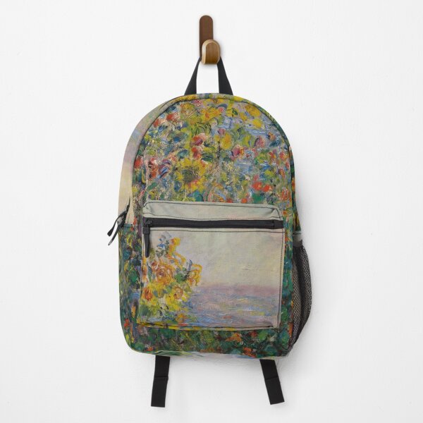 Item preview, Claude Monet - Flower Beds At Vetheuil 1881 designed and sold by artcenter.