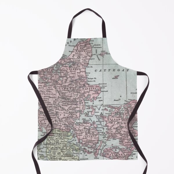 Item preview, Denmark antiquarian map 1800s designed and sold by djrunnels.