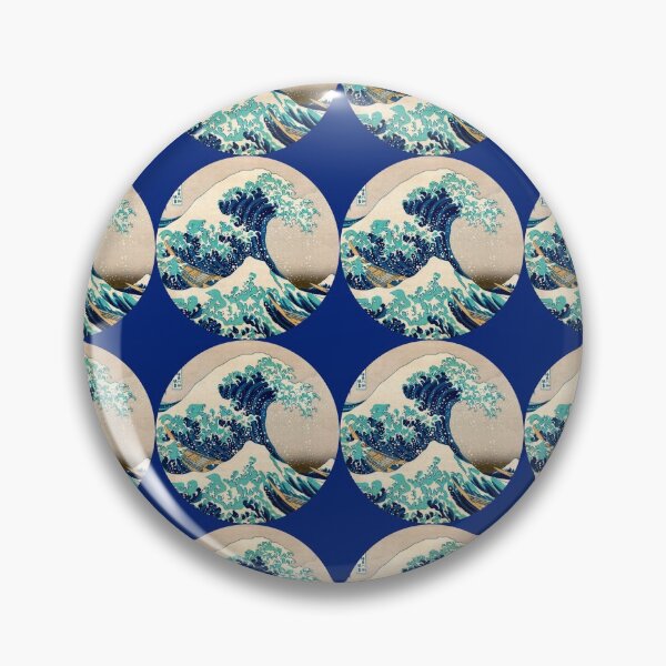 Item preview, Repeating Pattern - Hokusai Great Wave designed and sold by Mary Evans Picture Library.
