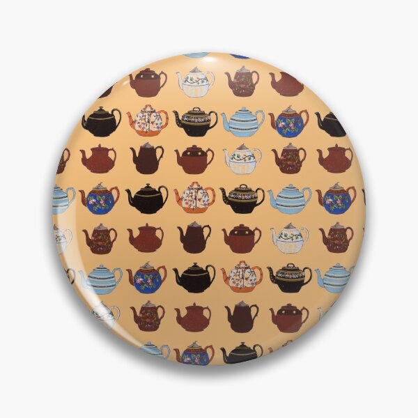 Item preview, Vintage Teapot Repeating Pattern designed and sold by Mary Evans Picture Library.