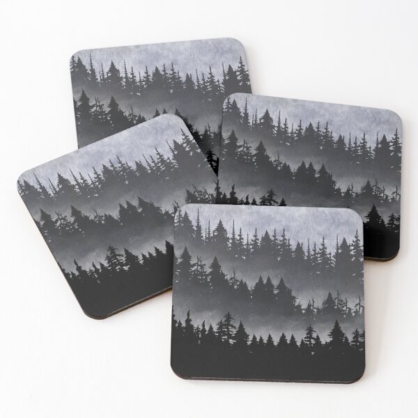 Item preview, Forest during a rainstorm designed and sold by DuhilomTovok.