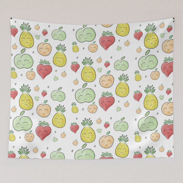 Item preview, Happy Fruit designed and sold by PancakeAndLoaf.