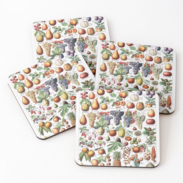 Item preview, Adolphe Millot - Fruits - Vintage french botanical illustration designed and sold by Gardenlibrary.