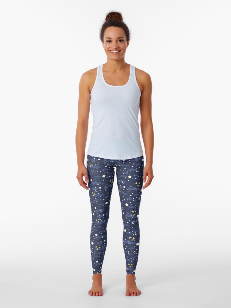 Moon & Stars Legging, Grey