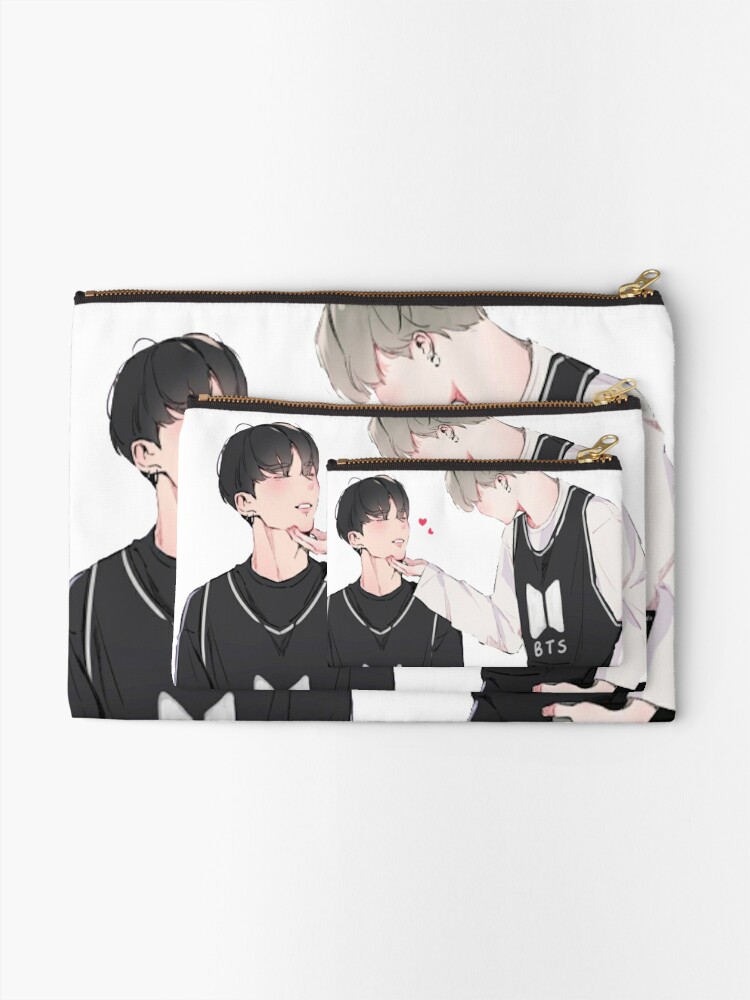 K-Pop BTS Jikook  Tote Bag by Irator