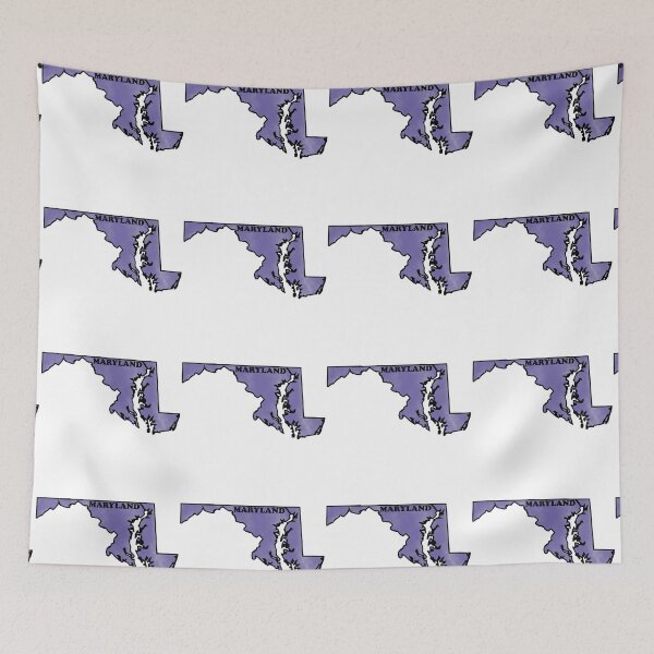 Item preview, Maryland Watercolor Blue designed and sold by artbylukas.