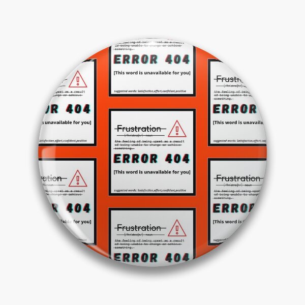 Item preview, Frustration in Dictionary, Error 404 designed and sold by The Athletic  Mindset.