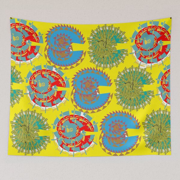 Item preview, Round colorful shapes pattern. designed and sold by Dream Wear.