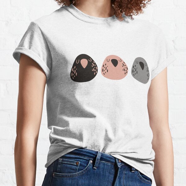 Diseño de pattern de pájaros | ovopornis V2 Camiseta clásica