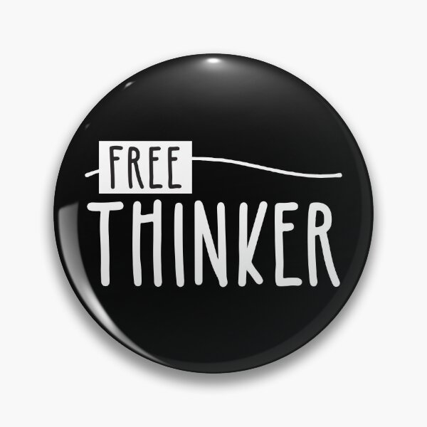 Item preview, Free Thinker designed and sold by BlueZenStudio.