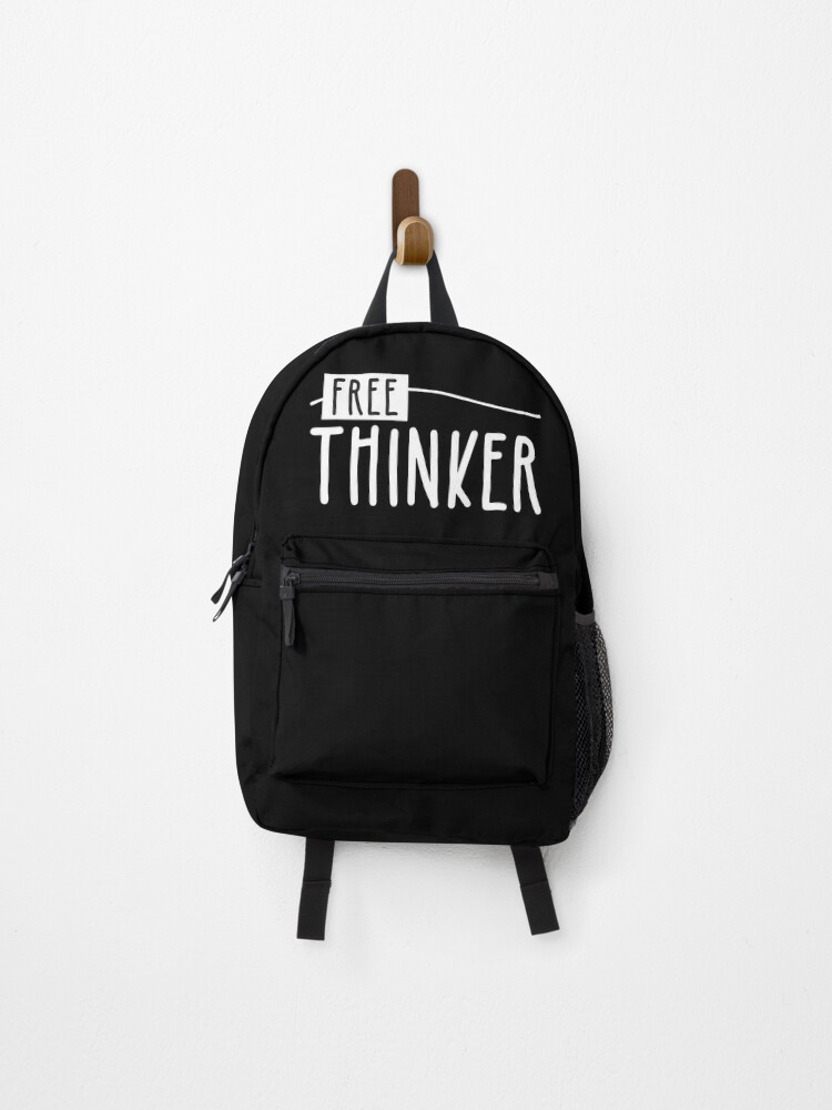 Thumbnail 1 of 3, Backpack, Free Thinker designed and sold by BlueZenStudio.
