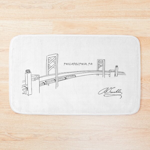 Item preview, Philadelphia, Benjamin Franklin Bridge designed and sold by DoaaOuf.