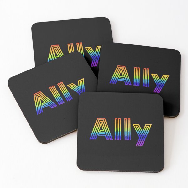 Item preview, Straight Ally design For LGBT Pride Supporters designed and sold by NoveltyMerch.