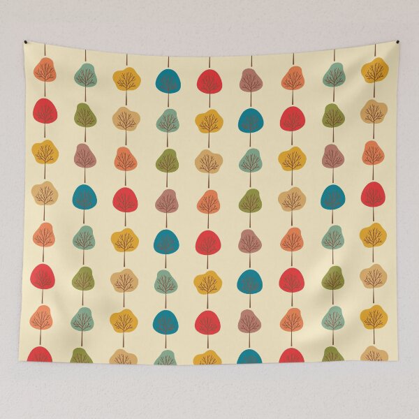 Item preview, Autumn trees pattern #3 designed and sold by NatureArtUK.