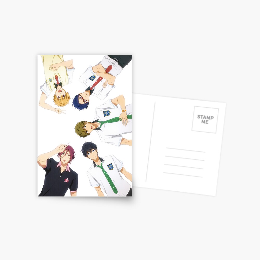 Free!! Iwatobi Swim Club Postcard