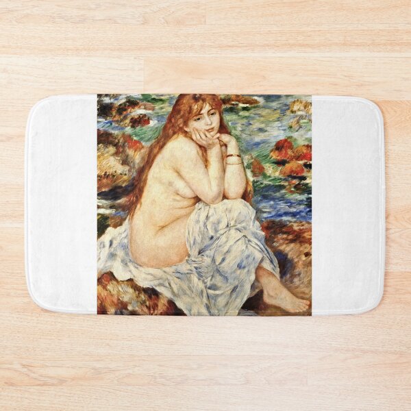 Item preview, Auguste Renoir - Bather Seated On A Sand Bank  designed and sold by artcenter.