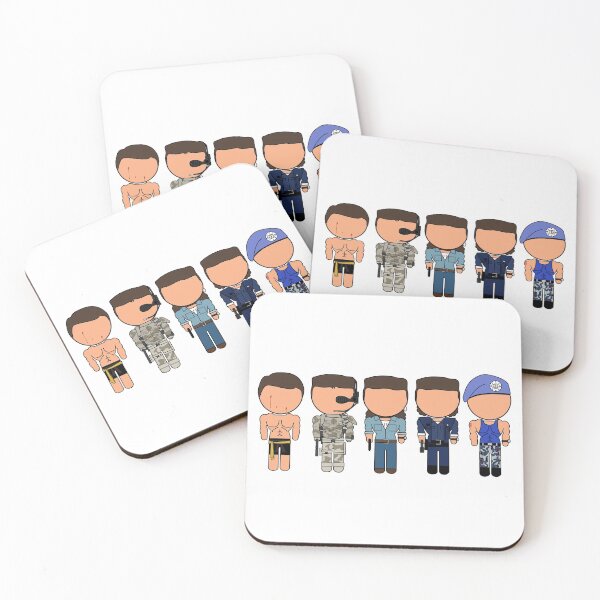 Item preview, Van Damme Through the Ages - "Vector-Eds" designed and sold by TwistedKoala.