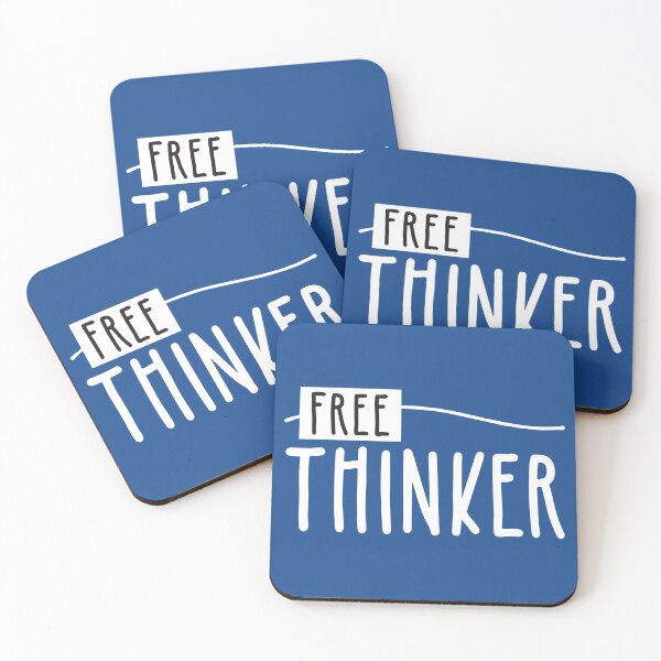 Item preview, Free Thinker designed and sold by BlueZenStudio.