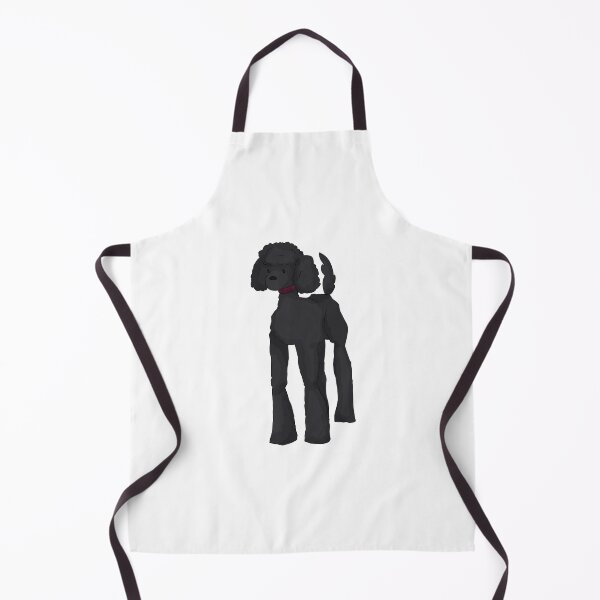 Item preview, black poodle with long lengs designed and sold by savanamms6.