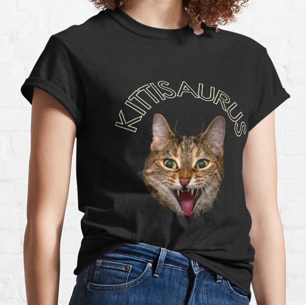 Pretty Cat Don't Be A Kittisaurus Shirt - T-shirtbear