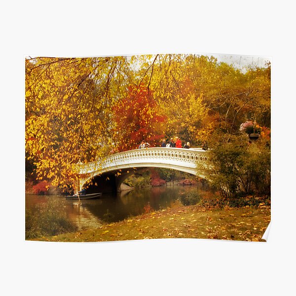 Bow Bridge Charm Poster