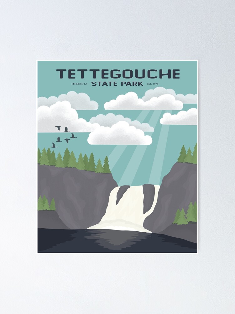 Alternate view of Tettegouche State Park Poster