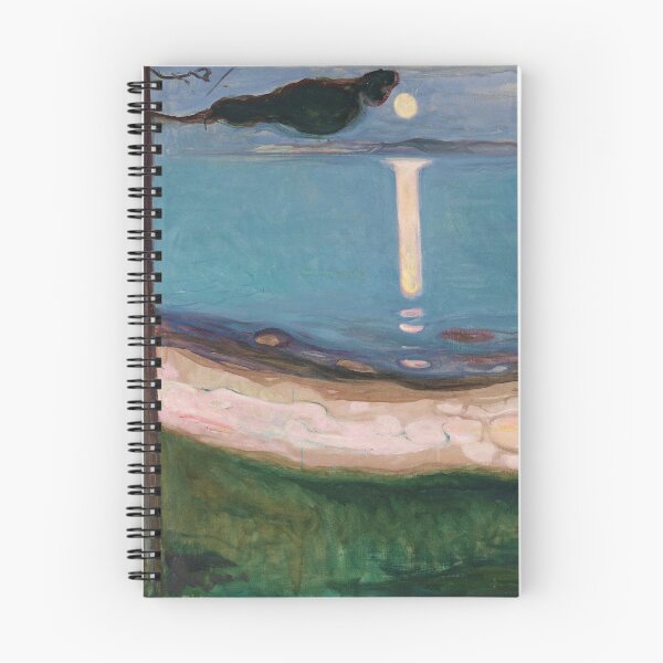 Item preview, Edvard Munch - Moonlight designed and sold by artcenter.