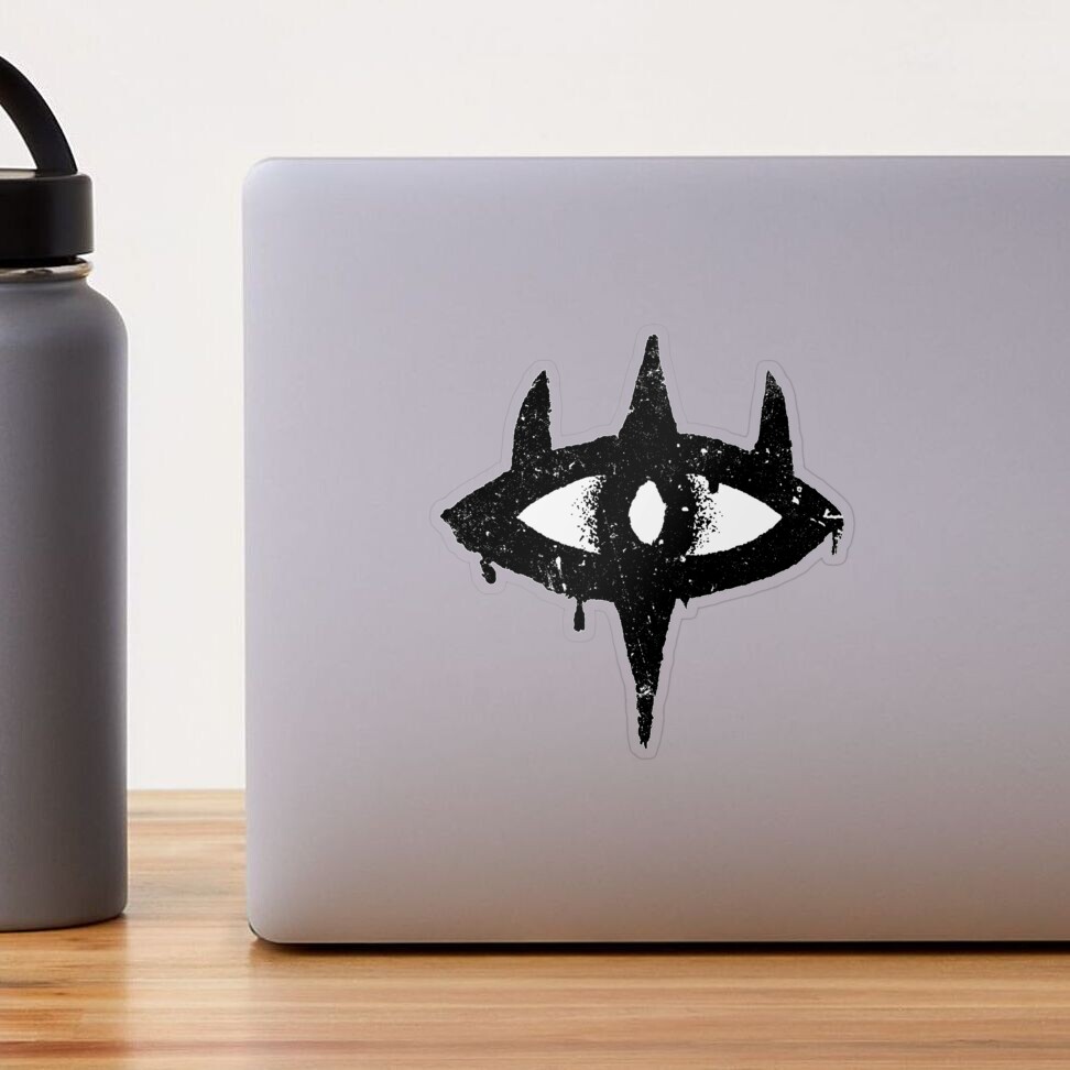 Eye of Sauron Square Icon Sticker