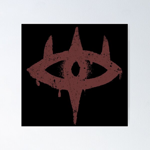 Eye of Sauron Square Icon Sticker