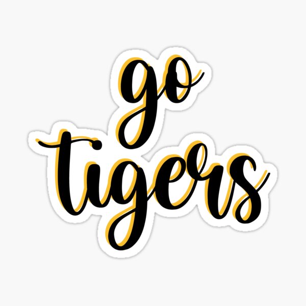Artikel-Vorschau von Go Tigers Aufkleber, designt und verkauft von ecs3cc.