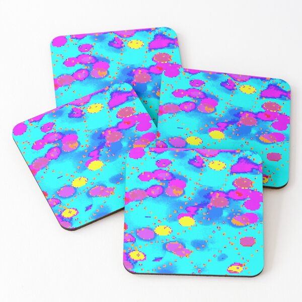 Item preview, Summery cool design with smudged balls in turquoise sea like smudged RBCs in plasma designed and sold by OSG369.