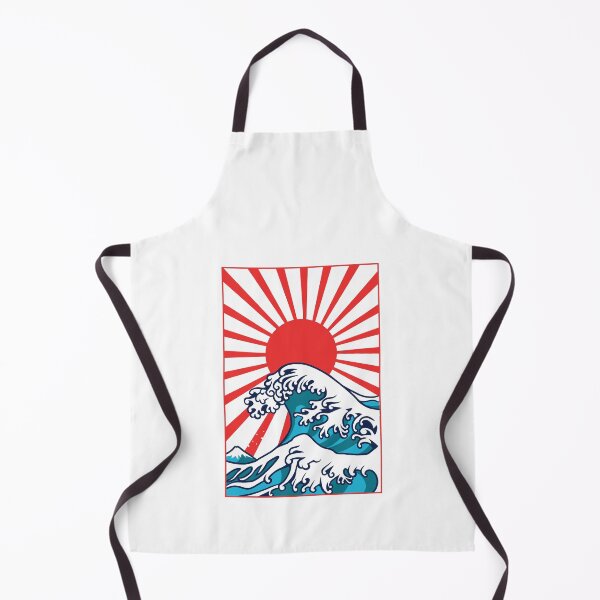 Item preview, Japan waves and rising sun designed and sold by WelcomeToJapan.