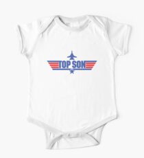 Custom Top Gun Style Style - Top Son One Piece - Short Sleeve