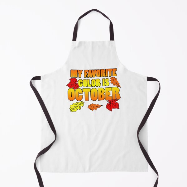 Item preview, My Favorite Color Is October Featuring Colorful Cartoon Leaves designed and sold by jaycartoonist.