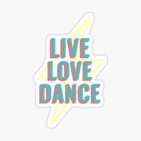 Item preview, Live Love Dance designed and sold by Flare-wear.
