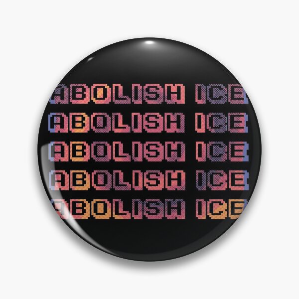 Item preview, Abolish ICE halftone designed and sold by Soulreaper98.