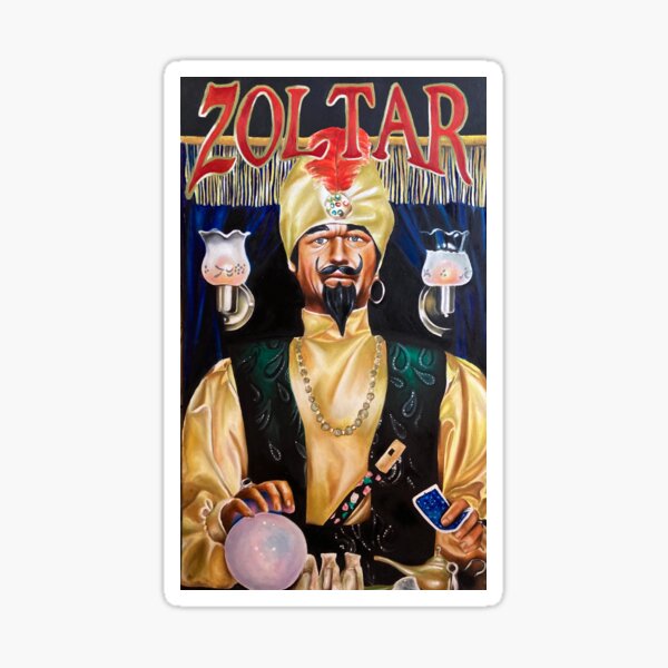 Zoltar Machine Sticker